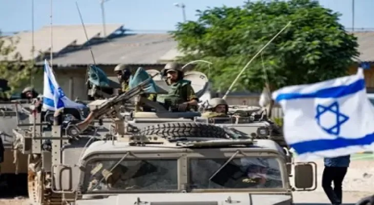 Killing of two Israeli officers and serious injury of 3 in battles south of the Gaza Strip