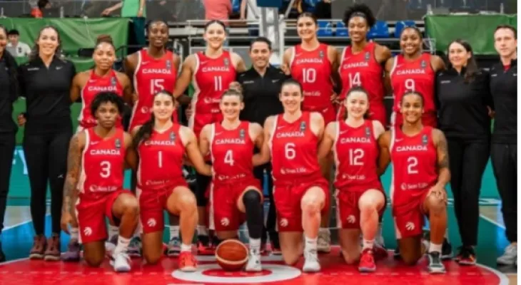 The Canadian women's basketball team officially qualified for the 2024 Olympic Games