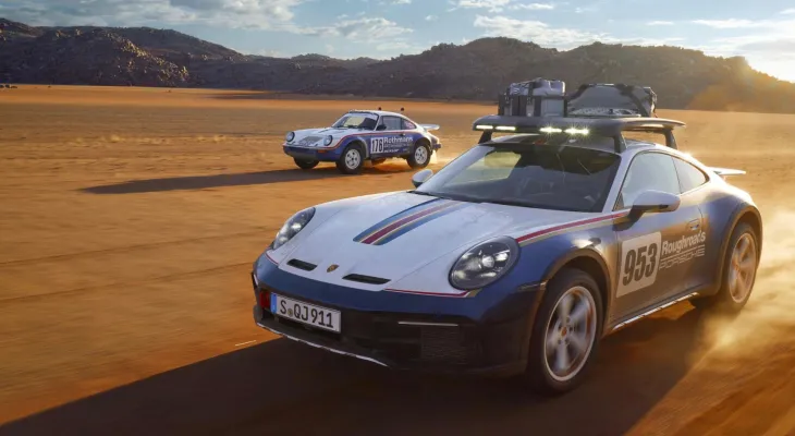 Porsche sends the Edith 911 car to an unprecedented place