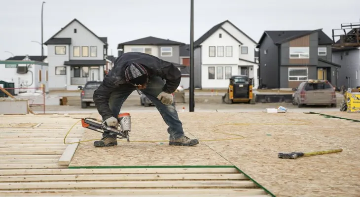 Annual pace of housing starts in January down 10%