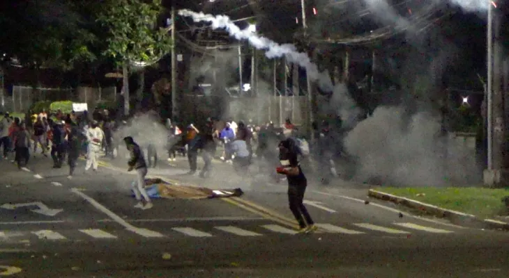 Outbreak of protests in Panama against a mine owned by a Canadian company