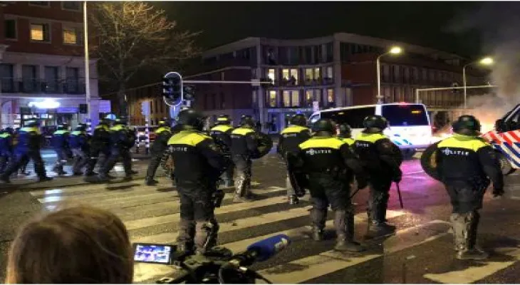 Injuries and material damage in clashes between Eritreans in the Netherlands
