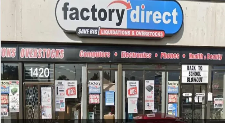 Factory Direct Electronics chain in Ontario announces major clearance before store closures