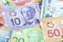 The price of the Canadian dollar against Arab and global currencies