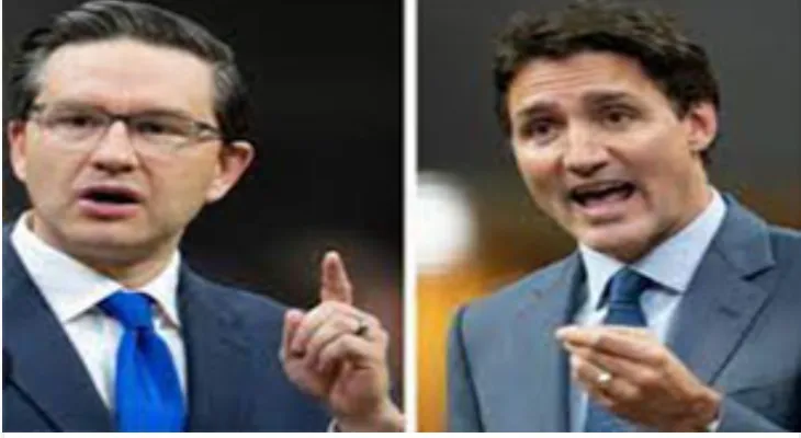 Trudeau criticizes Poilievre after proposing a law that prevents children from accessing certain sites