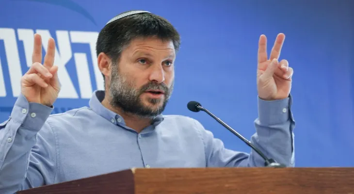 Israeli Finance Minister Smotrich: I will vote against the deal to return the abductees in exchange for ending the war in Gaza
