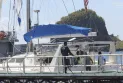 Searching for Americans on a yacht claimed to have been hijacked by escaped prisoners in the Caribbean region