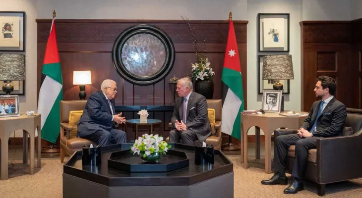 The Jordanian monarch warns of the dangers of stopping international support for UNRWA