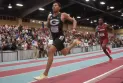 Morales Williams breaks the world record for the 400 meters indoors