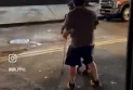 American anger over videos of a young man assaulting passersby.. He knocked down a blind man and another walking on crutches