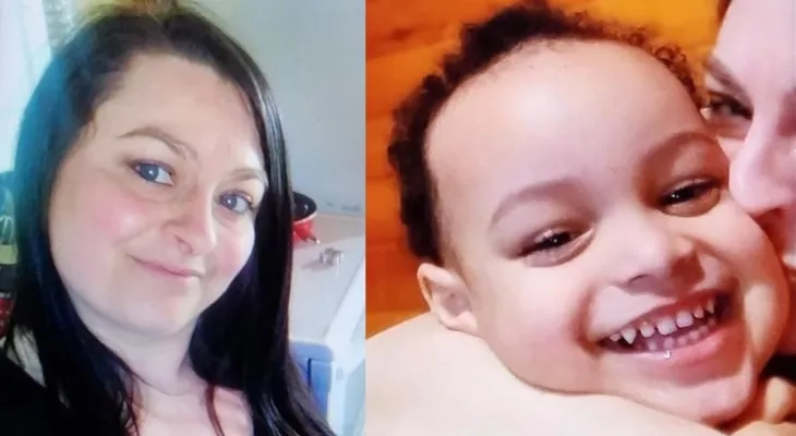 The bodies of a woman and a three-year-old child were found in Nova Scotia, and the police do not suspect any criminal activity.