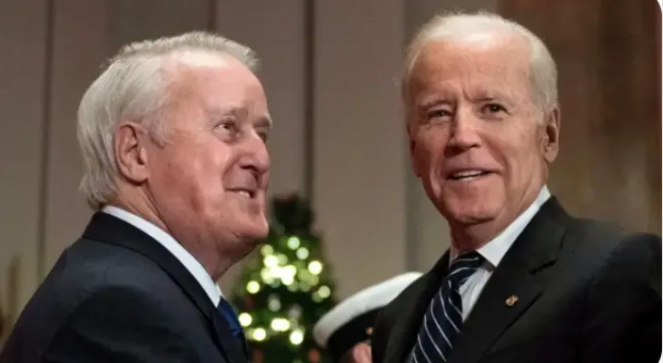 Joe Biden issues a statement honoring the former Canadian Prime Minister