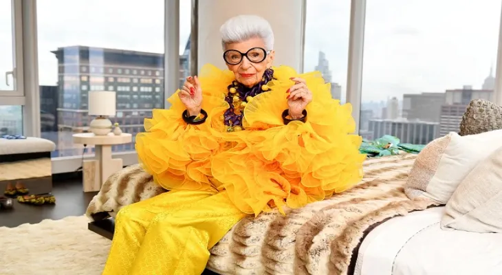 Death of American businesswoman and fashion icon Iris Apfel at 102 years old