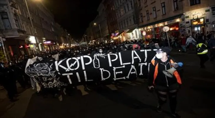 7500 people demonstrate in support of the Palestinians in Berlin