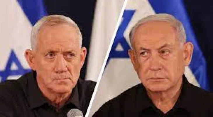 Netanyahu urges the Israeli embassy to ignore Benny Gantz's visit to Washington