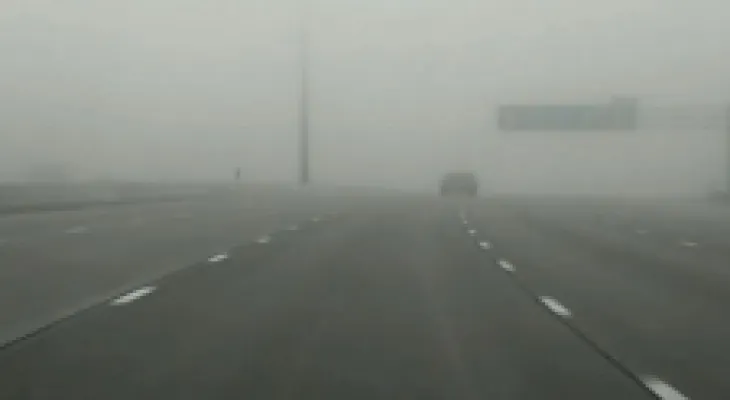 Warning: Fog covers Toronto