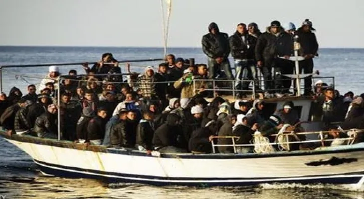 A ship belonging to the German organization SOS Humanity rescues 77 migrants in the Mediterranean Sea.