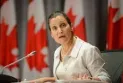 Chrystia Freeland presents the federal budget on April 16