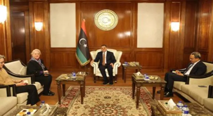 Libyan Prime Minister meets Canadian Ambassador and discusses cooperation in the university education file