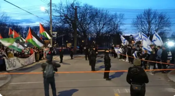 Quebec court temporarily bans protests near several Jewish institutions