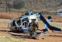 A helicopter carrying National Guard and Border Patrol members crashed in Texas, killing 3 people.