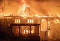 A large fire destroys several homes in Richmond Hill, Ontario