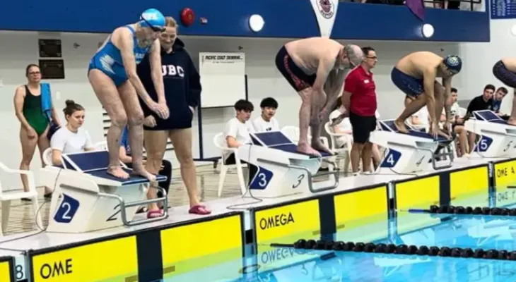 Canadian swimmer breaks three world records at age 99 years