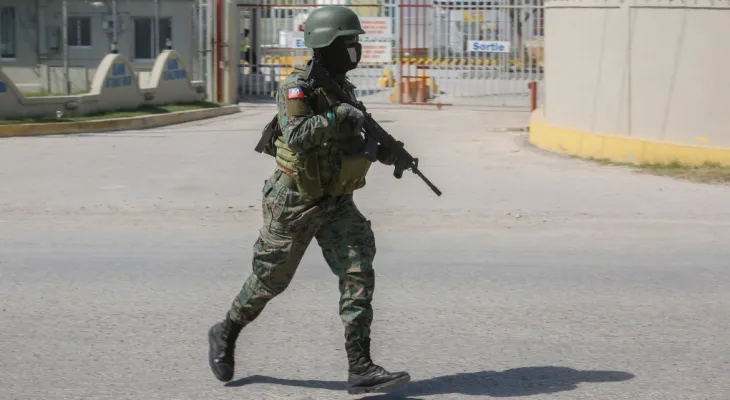 Canada reduces its diplomatic representation in Haiti to essential staff due to "volatile political conditions"