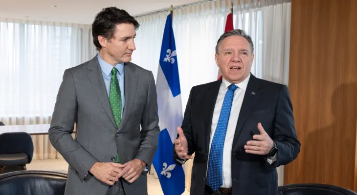 Prime Minister Trudeau rejects Quebec's request for full control over immigration