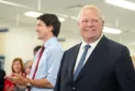 What does Ontario Premier Doug Ford want from Trudeau's government before the budget announcements?