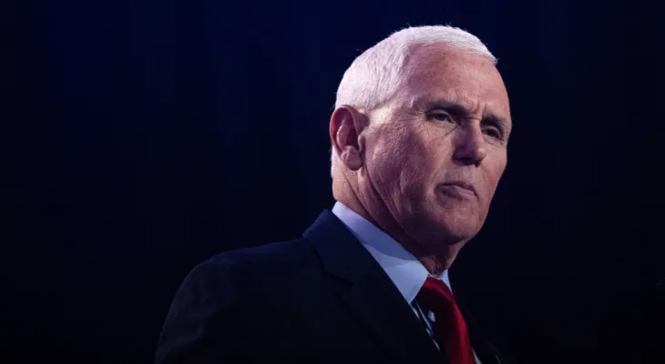 Former U.S. Vice President Mike Pence confirms he does not support Trump