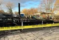 Large fire destroys "Ward's Island Association" club in Toronto