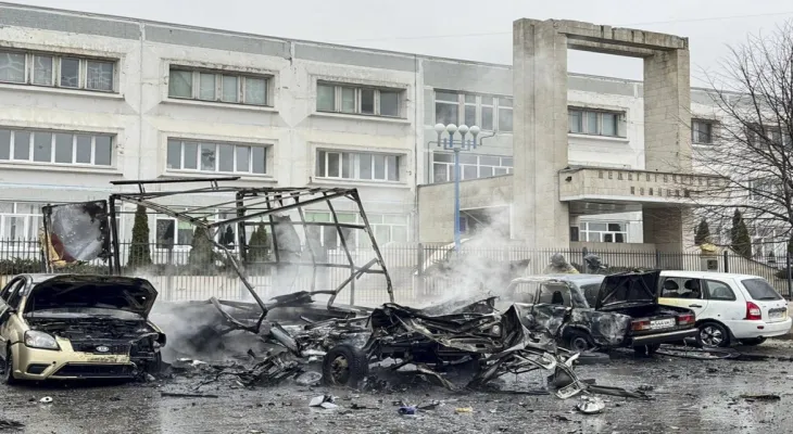 Ukraine launches long-range drone attacks during the last day of the Russian elections