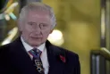 King Charles's first appearance leaving his palace after rumors of his death