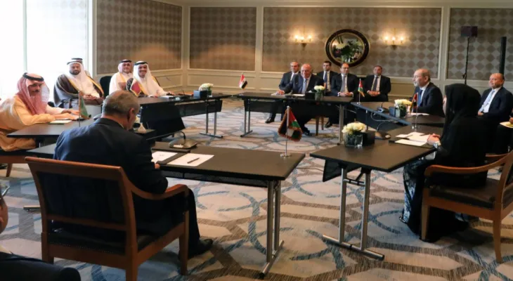 Hexagonal Arab meeting in Cairo to discuss the repercussions of the Israeli aggression on the Gaza Strip