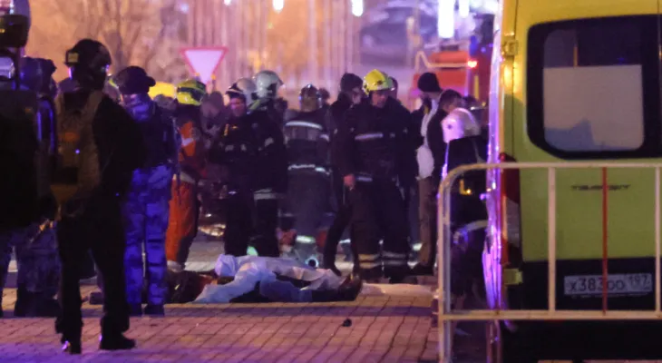 Dozens of victims as a result of the Moscow concert hall attack and Russian authorities arrest the attackers