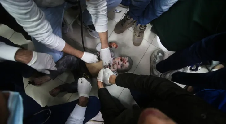 Continued Israeli bombing of the vicinity of Al-Shifa Hospital and preventing the delivery of food convoys to northern Gaza