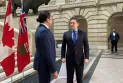 Keino and Boylever meet in the Manitoba Legislative Assembly to discuss some shared priorities