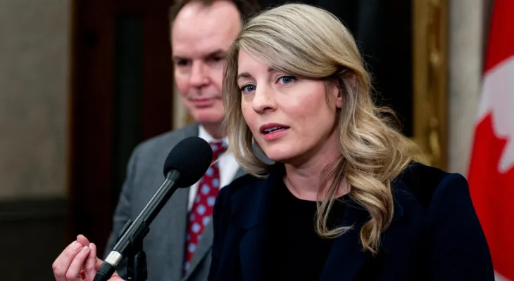 Meeting with Secretary of State Mélanie Joly regarding Palestinian refugees
