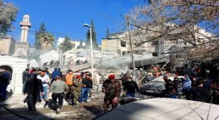Killing of a senior Iranian commander during an Israeli airstrike in Syria