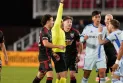 Fining Waterman, Montreal player, for not leaving the field