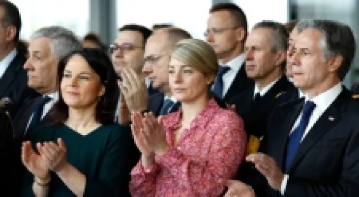 With NATO celebrating its 75th anniversary... Russia and Donald Trump threaten its future once again