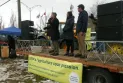 300 farmers in Quebec organize a protest due to the difficulty of making a living