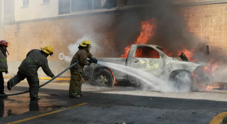 Mexico: Protesters set fire to a government building and dozens of vehicles in the south of the country