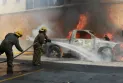 Mexico: Protesters set fire to a government building and dozens of vehicles in the south of the country