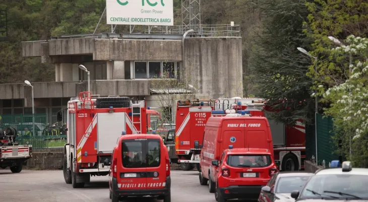 At least 3 killed and 4 missing during an explosion at a hydroelectric power station in Italy