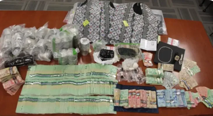 Saisie d'une cargaison de drogue en provenance du Moyen-Orient vers le Canada