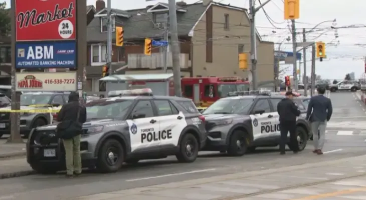 Toronto: Police officer stabbed during a brawl