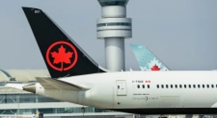 Cancellation of "Air Canada" flight from Toronto to Tel Aviv amid the Iranian attack on Israel.