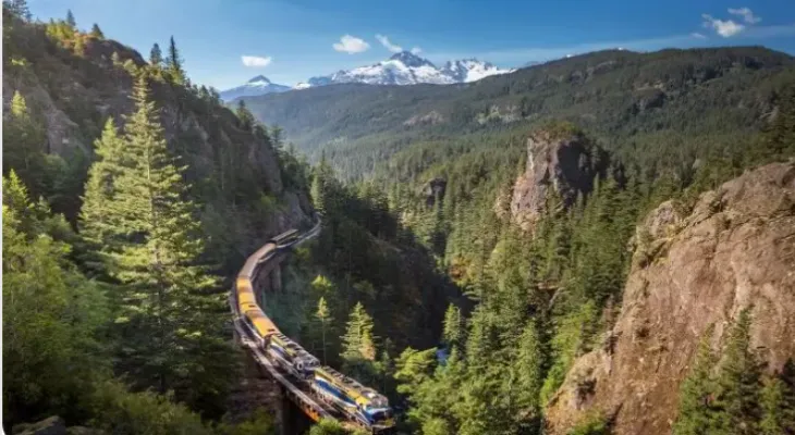 Stunning trips and views by train journeys within Canada